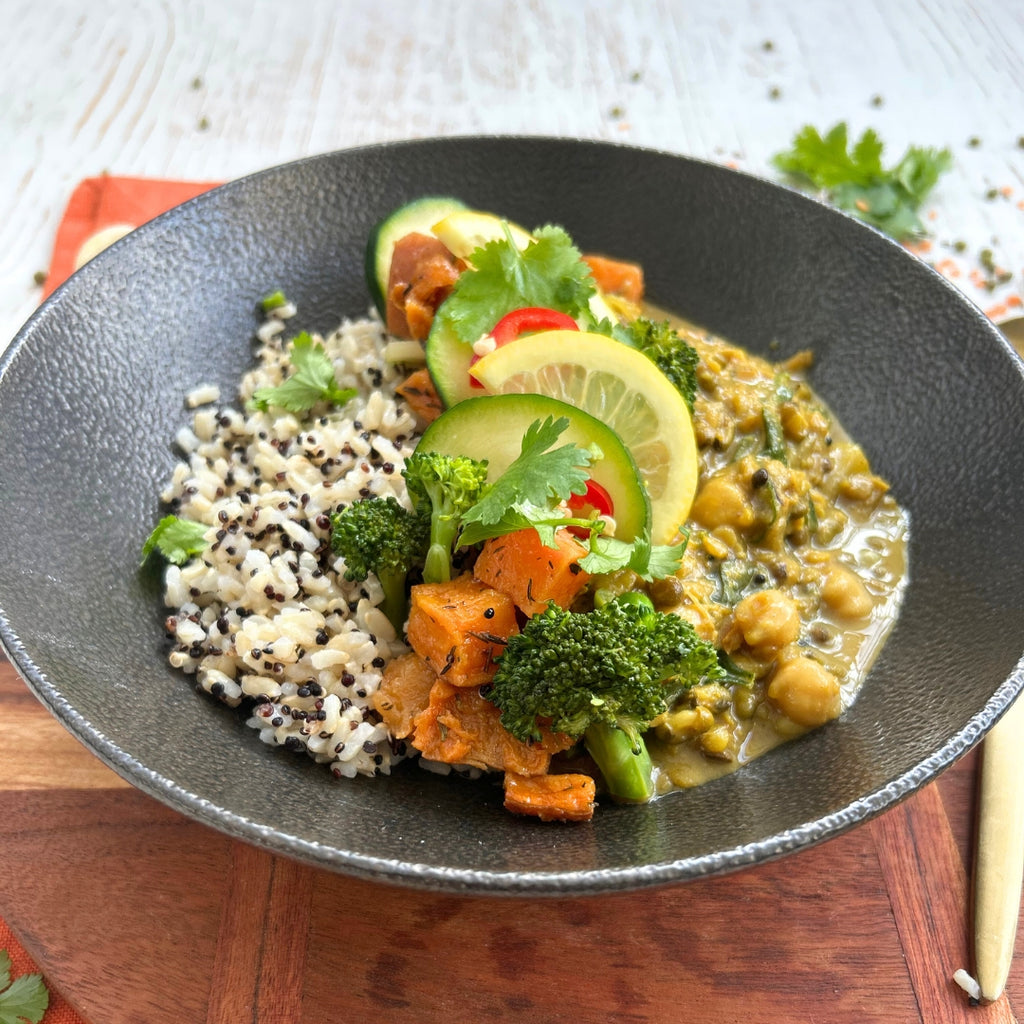 Fancy Dahl and Loaded Veg