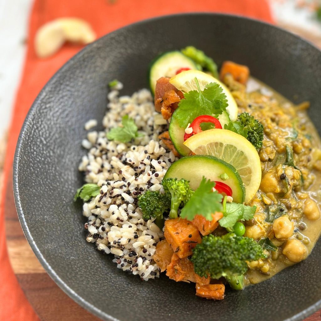Fancy Dahl and Loaded Veg