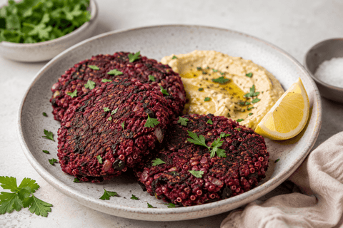 Beetroot & Quinoa Patties Recipe | Gluten-Free & Vegan