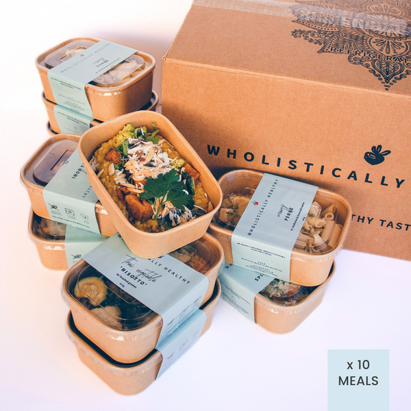 10-Meal | Just Meals Plant-Based Vegan Pre-Made Meal Pack