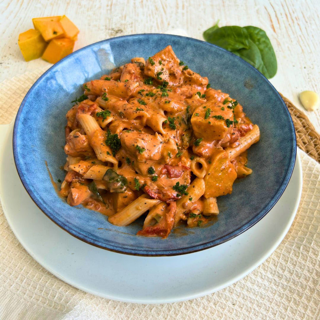 Creamy Chicken and Sundried Tomato pasta