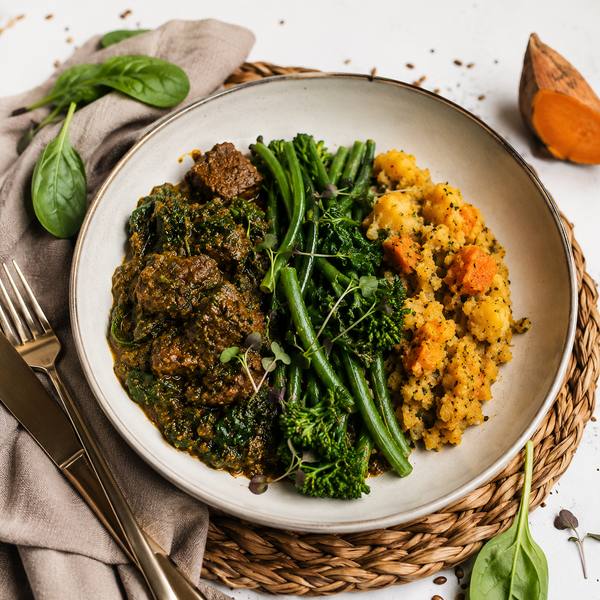 Beef Saag, Bombay Smash, Greens