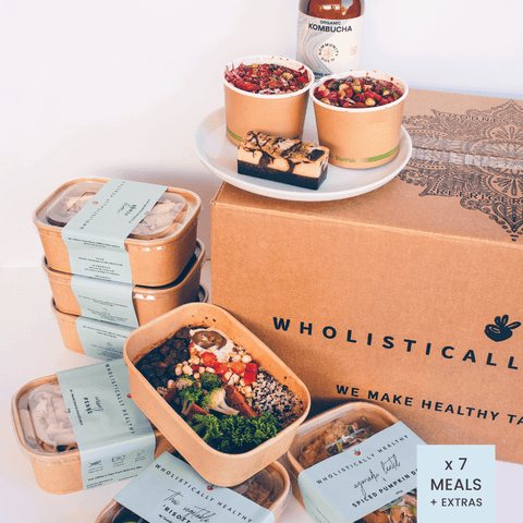 7-Meal | Plant-Based Vegan Pre-Made Meal Pack + extras