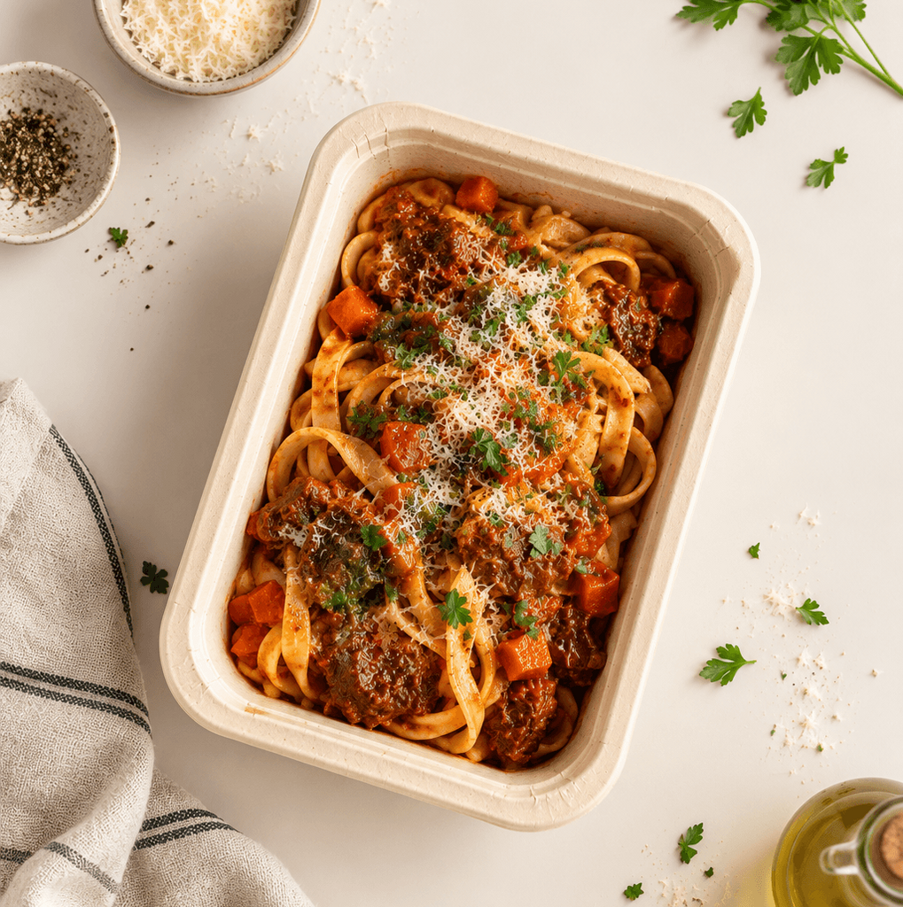 Beef Cheek Ragu on Fettuccine