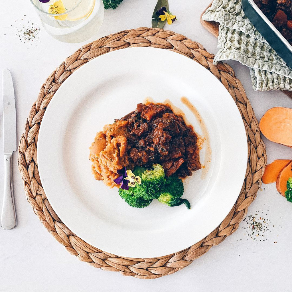 Beef in Red Wine Sauce