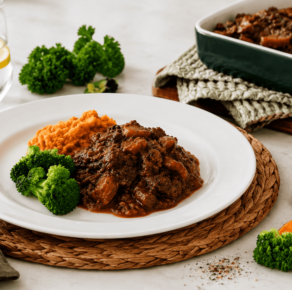 Beef in Red Wine Sauce