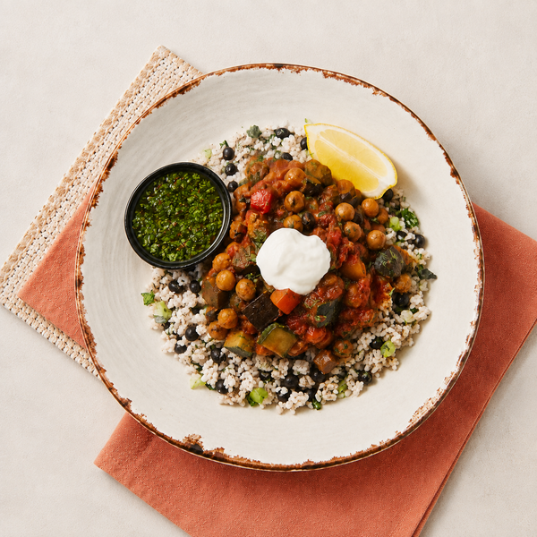 Greek Style Slow Cooked Veg & Beans