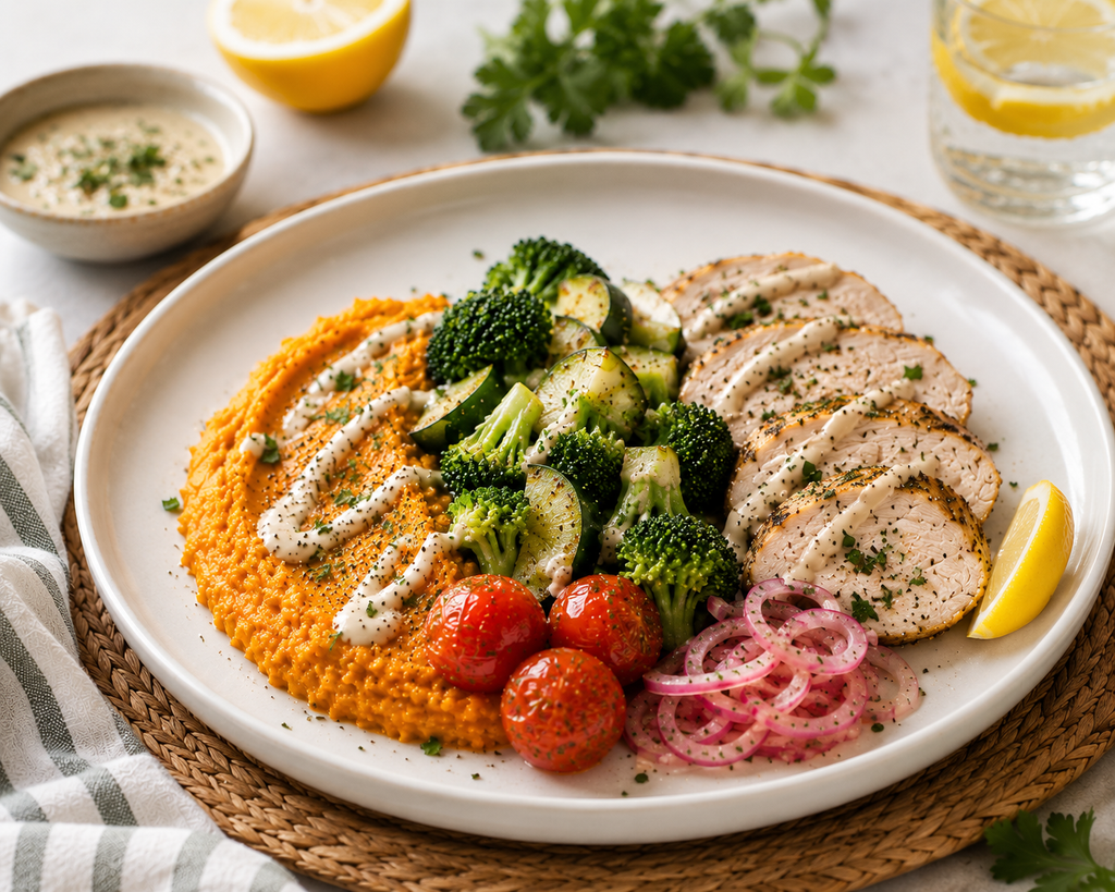Mediterranean Lemon and Herb Chicken