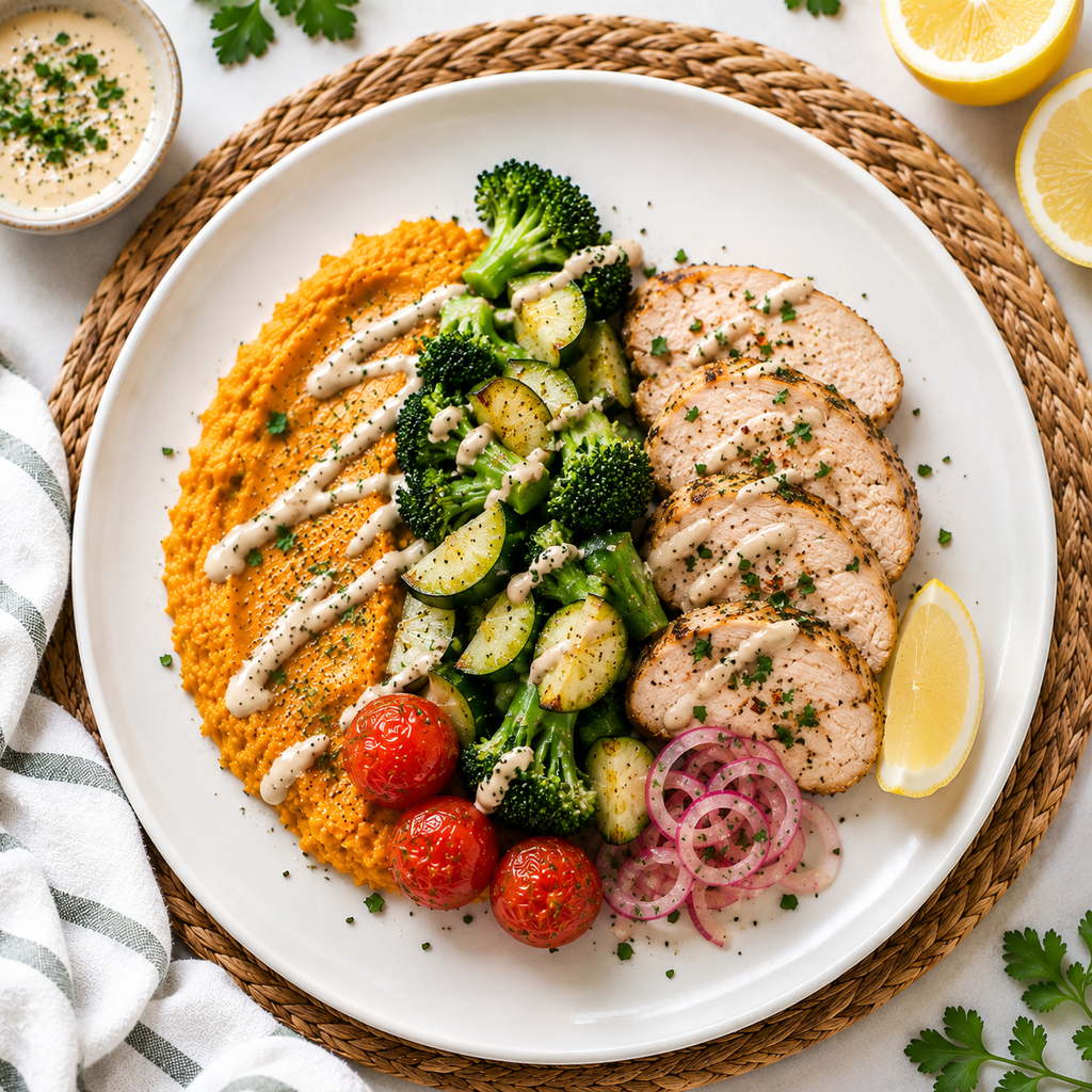 Mediterranean Lemon and Herb Chicken