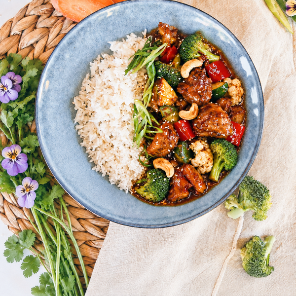 Kung Pao Chicken and Rice