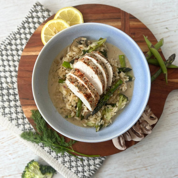 Chicken and Asparagus Risotto