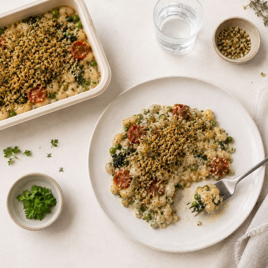 Creamy Butter Bean Bake
