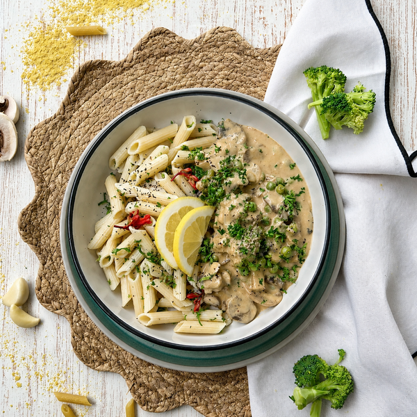 Creamy Mushroom Stroganoff