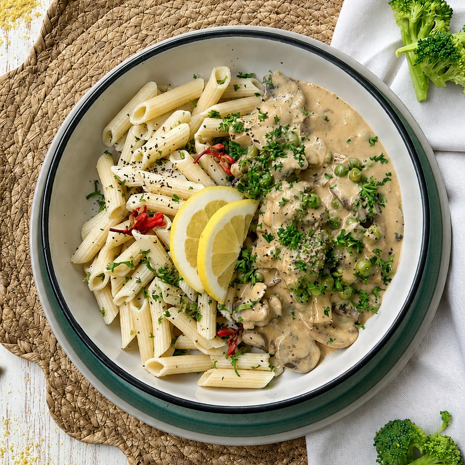 Creamy Mushroom Stroganoff