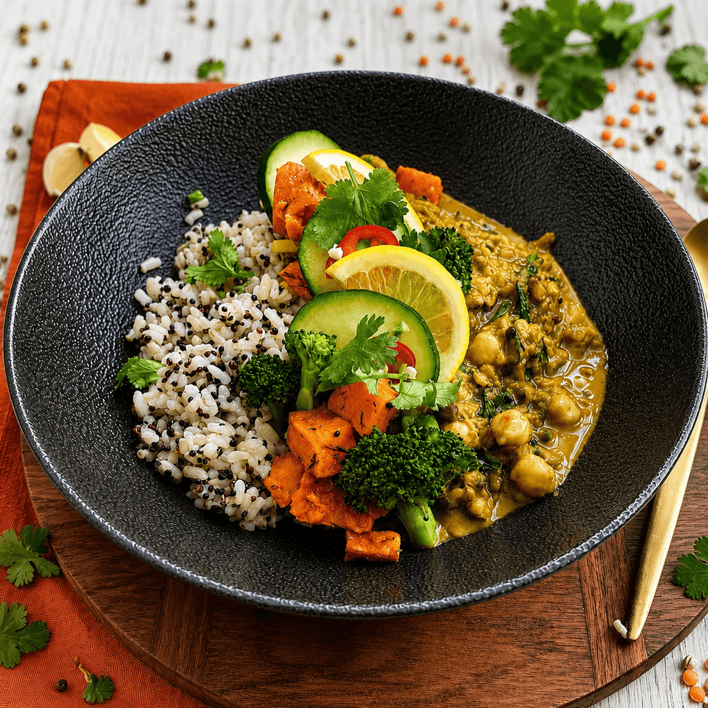 Fancy Dahl and Loaded Veg