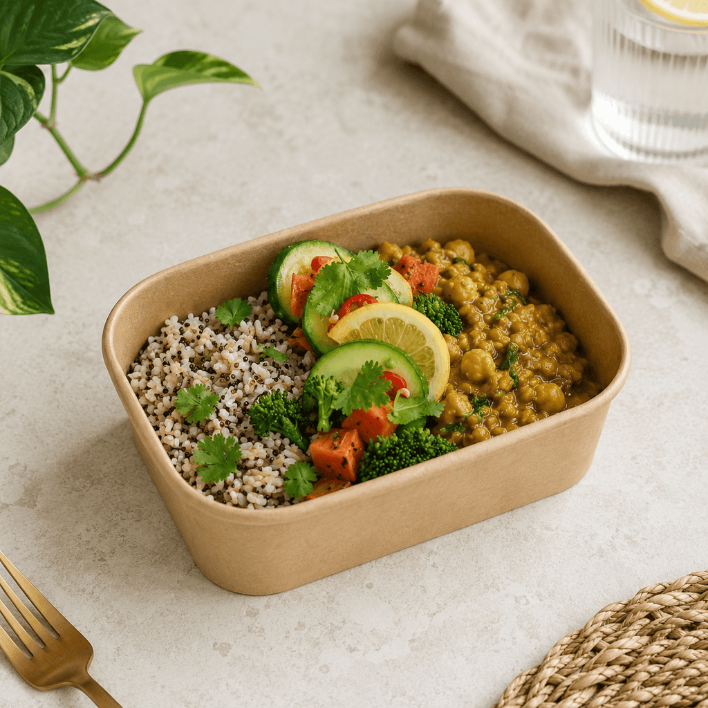 Fancy Dahl and Loaded Veg