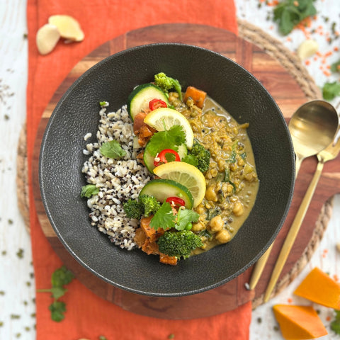 Fancy Dahl and Loaded Veg