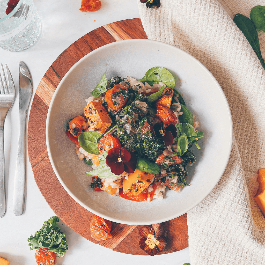 Creamy Chicken and Vegetable Risotto