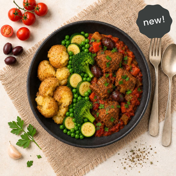 Italian Slow Cooked Beef with Olives and Basil