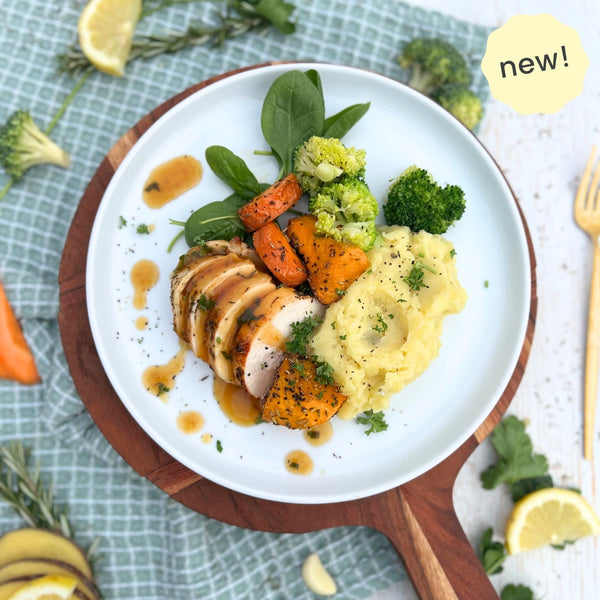 Honey Lemon Chicken and Mash