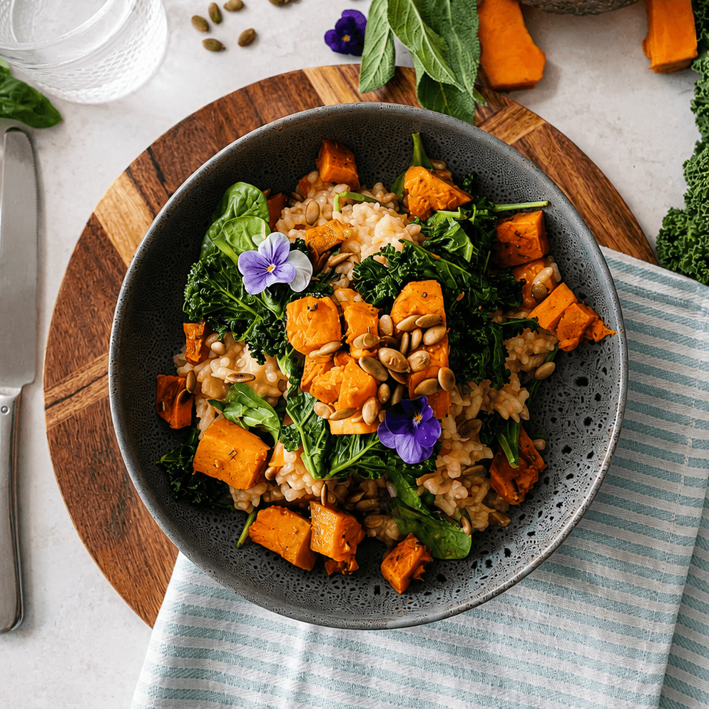 Pumpkin and Sage Risotto