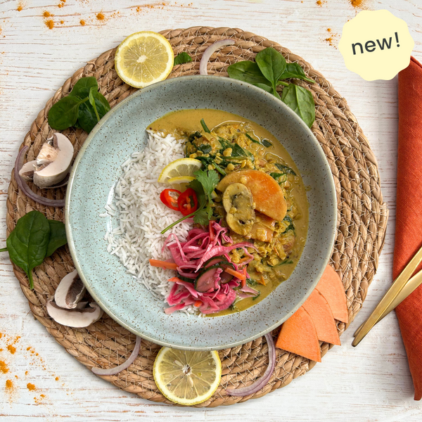 Spinach, Sweet Potato and Lentil Stew