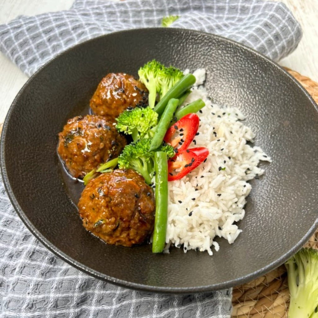 Sticky Thai Meatballs