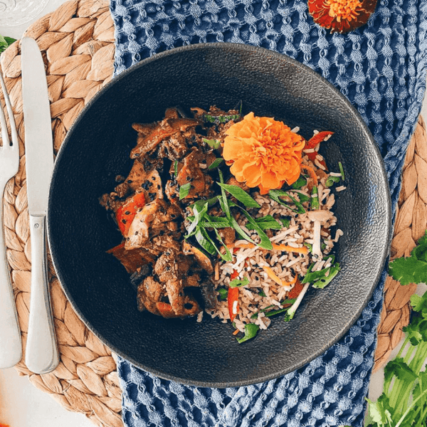 Sweet and Sour Cauliflower and Tofu