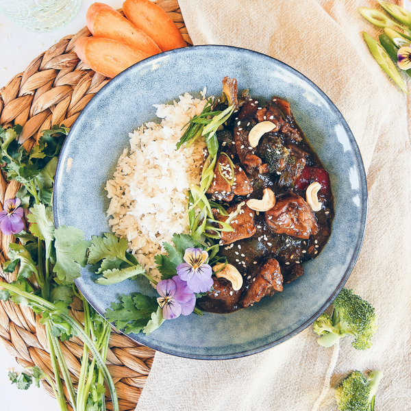 Kung Pao Chicken and Rice