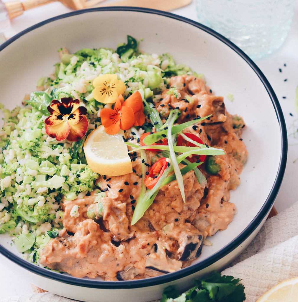 Viet Style Satay Veg with Nasi Goreng