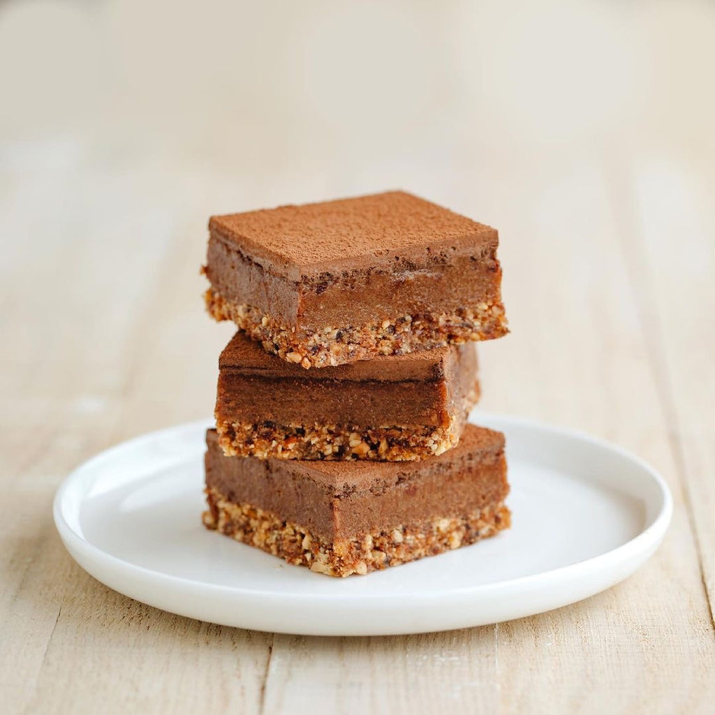 Raw Salted Caramel Slice