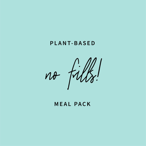 'Just Meals' Plant Based Meal Pack