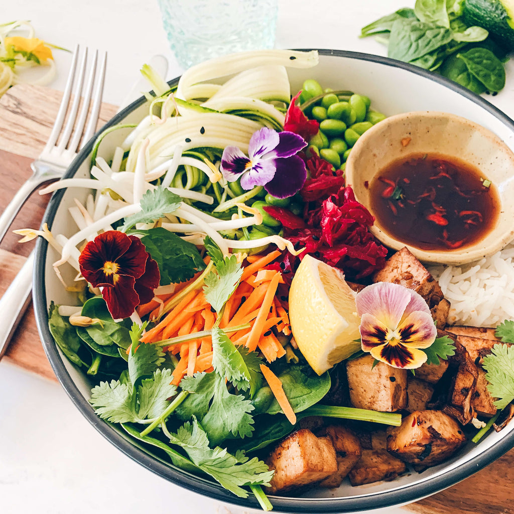 Ginger Sesame Poke Bowl