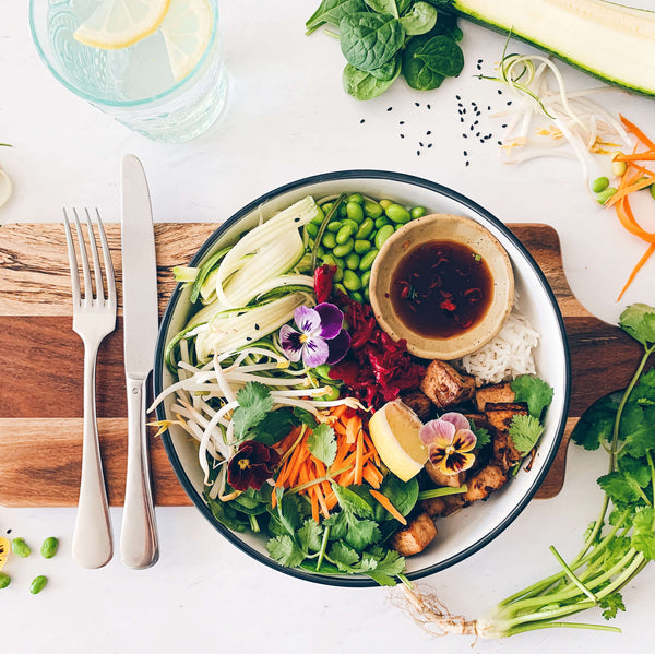 Ginger Sesame Poke Bowl