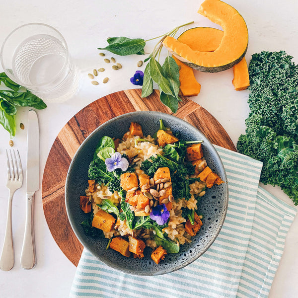 Pumpkin and Sage Risotto