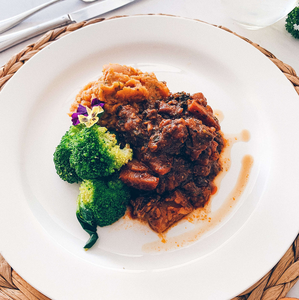 Beef in Red Wine Sauce